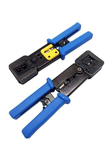 EZ RJ Professional Heavy Duty Crimp Tool Ez Crimper for RJ-11, RJ-12 and RJ-45