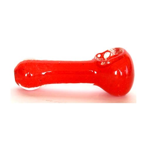 Heirloom Quality 3.5" Glass Pipe (Red)