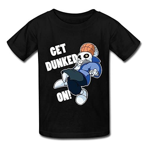Funny Undertale Sans Get Dunked On Tee Black for Youth
