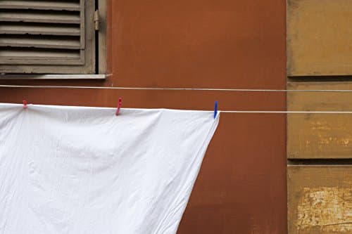 Simplified Bedding White Cotton Sateen Zip-Sheet, Twin size, 300 TC