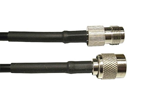 Wireless Solutions 503873 TWS-195 Cable Assembly, RPTNC Jack to RPTNC Plug, 5-Feet