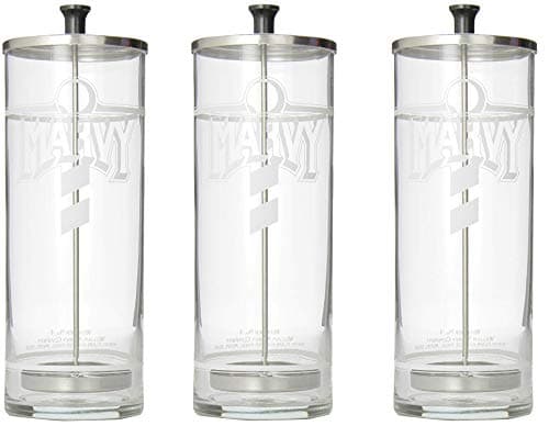 William Marvy No.4 Glass Disinfectant Jar (3-Pack)