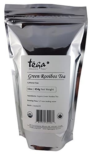Tega Organic Rooibos Tea, Pure Green, 16 Ounce