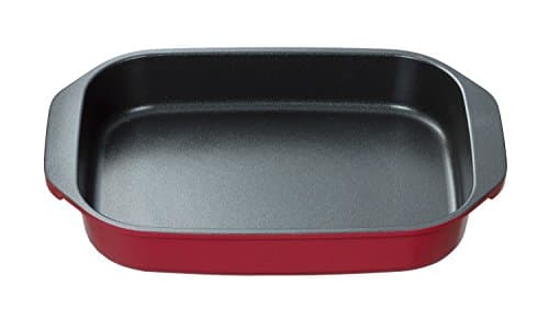 Ishigaki industry Grill Master Arumifu' Elementary Plate Red (Square) 3760