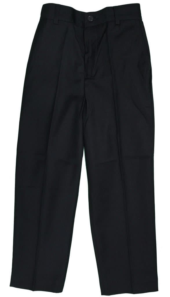 Armando Martillo Boys Flat Front Elastic Waist Dress Pants (Regular & Husky Fits)