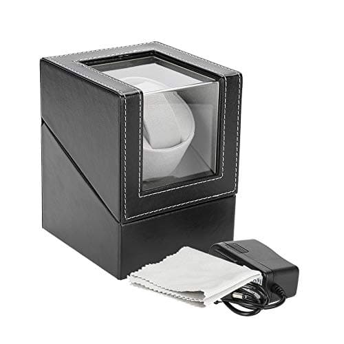 Yuniroom Single Watch Winder Holder Display Storage Automatic Mechanical Watch Box