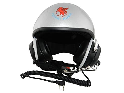 Professional communication helmet for powered paragliding and paramotor