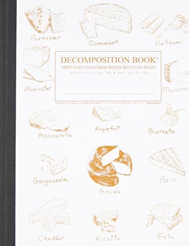 Fromage Collage Decomposition Book: College-ruled Composition Notebook With 100% Post-consumer-waste Recycled Pages Diary – January 16, 2014