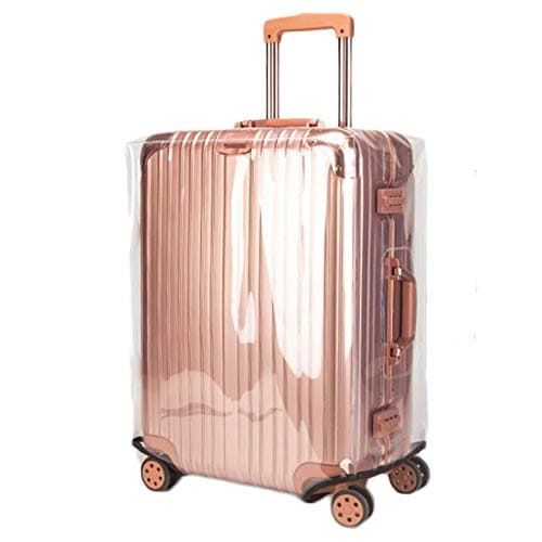 Luggage Protector Case PVC Baggage Cover Suitcase Protective Cover Transparent Suitcase Cover Protectors 18-32 Inch Luggage Cover for Wheeled Suitcase