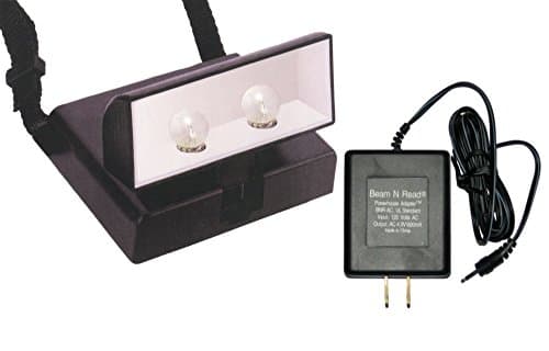 Beam n Read Twin Classic Hands-Free Reading Light with AC Adapter