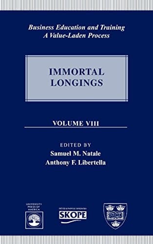 Business Education and Training: A Value-Laden Process, Volume 8