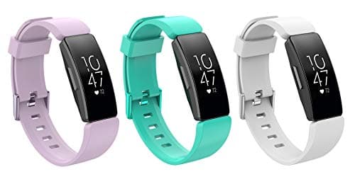 Feibands Compatible Fitbit Inspire HR & Inspire Bands, Silicone Replacement Wrist Band Bracelet Accessories for Fitbit Inspire & Inspire HR Fitness Tracker for Women Men