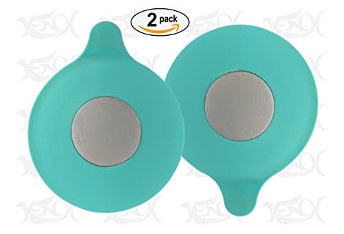 Bathtub Stopper (2 pcs / pack) / Tub Stopper / Silicone Drain Stopper / Bathroom Stopper / Universal Drain Stopper / Aqua / by FNX Group Inc.