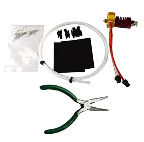 Gwisdom CR-10 Hotend Assembly Upgraded for Creality CR-10 Series 3D Printer, 0.4mm Nozzle, 12V 40W Heater, NTC Thermistor, 1.75mm Filament