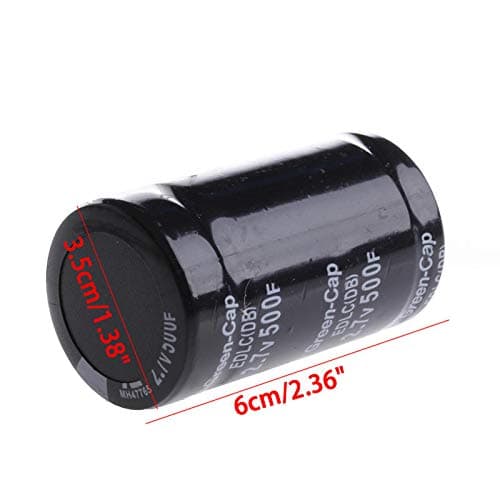 1PC Farad Capacitor 2.7V 500F 3560MM Super Capacitor