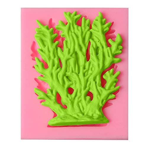 Decorating Tools Coral Mold Cooking Tools Food-Grade Silicone Gumpaste Mold for Fondant Cake Bread Jelly Chocolate Ice Pudding Cake