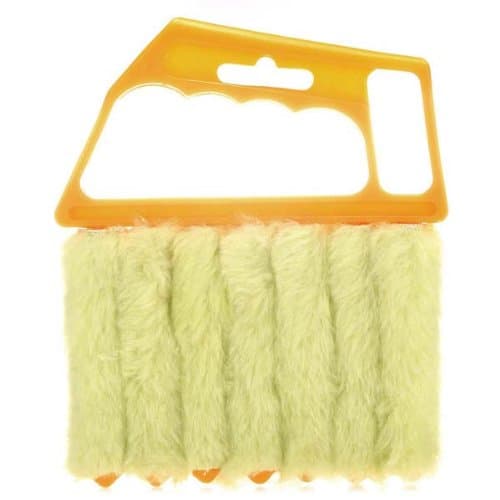 Mini 7 Hand Held Vertical Brush Cleaner Blinds Air Conditioner Duster.