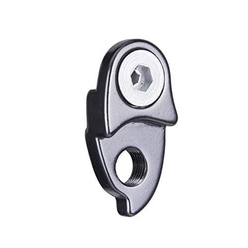 Bicycle Rear Derailleur Hanger Extension Frame Gear Tail Hook Extender titanium color MTB Mountain Bike Rear Derailleur Hanger Extension Extender Road Bicycle Frame Gear Tail Hook Extender Bike A