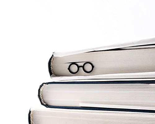 Harry Potter Glasses Book Bookmark // Unique present for Harry Potter fan // laser cut metal // unique design // Free shipping
