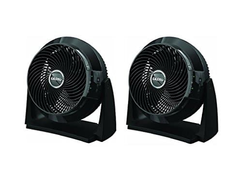 Lasko 10" Blade Span Air Flexor Fan with Remote Control Set of 2