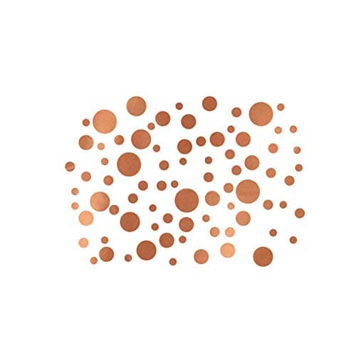 80 DIY Brozen Golden Dots for Home Decor