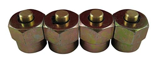 AccurateDiesel 6.4L Powerstroke Diesel Injector Block-Off Tool/Cap (Set of 4)