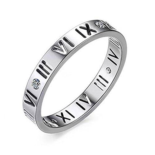 Fire Ants Love Ring-Zircon Rome Digital Ring,Rose Gold(Size: 5-9)