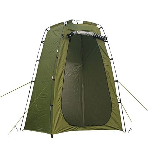 Iweibao Portable Folded Pop Up Pod Changing Room Beach Shower Toilet Tent (green)