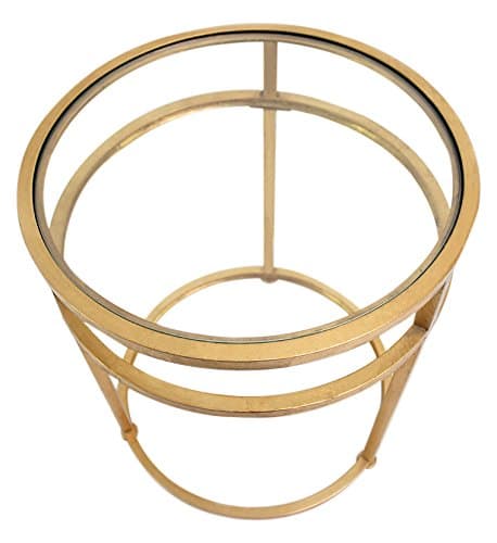 Teton Home Minimalist Coffee Table, Gold
