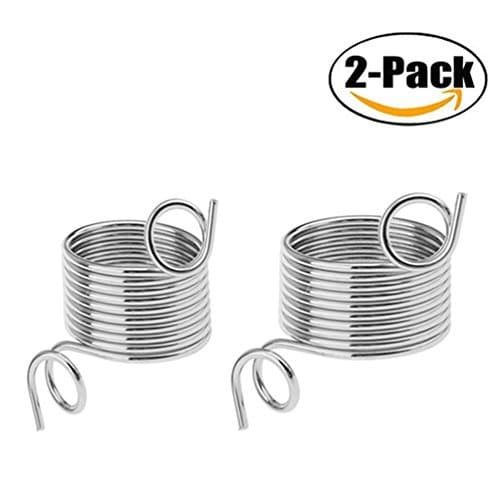 FBAPluto 2 Piece 2 Size Metal Yarn Guide Knitting Thimble for Knitting Crafts Accessories Tool