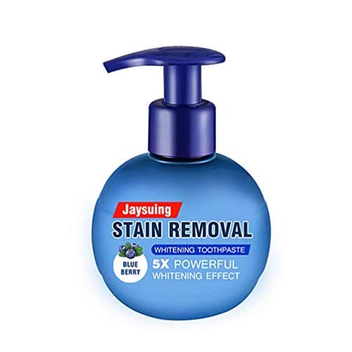 Whitening Toothpaste,2 Pcs Stain Removal Whitening Toothpaste Fight Bleeding Gums Enamel Strengthening Toothpastes (Blueberry)