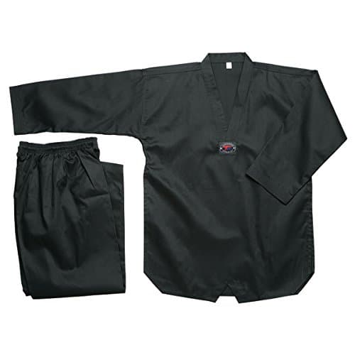 Taekwondo Superior Uniform (4, BLACK)