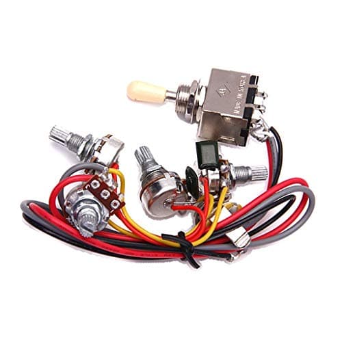 3-way Toggle Pickup Selector Circuit Wiring suit for LP Electric Guitar (LP 2T2V)