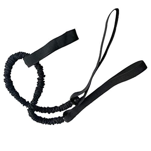 AXIANQI Abdominal Wheel Pull Rope Rope Resistance Band Black Abdominal Muscle Wheel Auxiliary Tension Belt Promote body part training