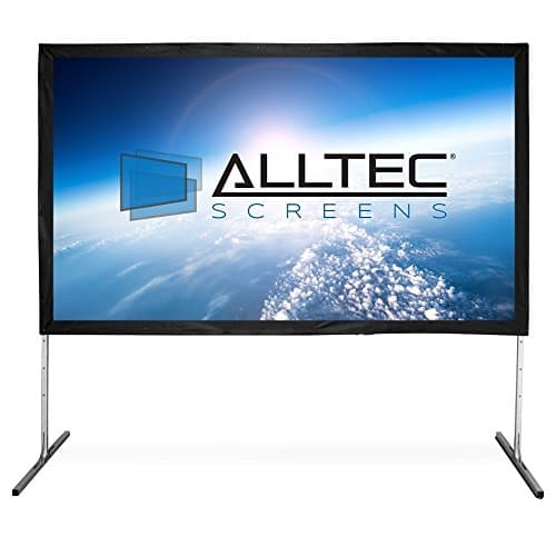 Alltec Screens ATS-FD150V Folding Frame Video Format Projector Screen w/Travel Case 150" Diag.