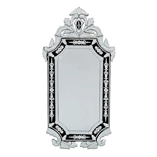 ABC Accents Georgia Black Venetian Wall Mirror