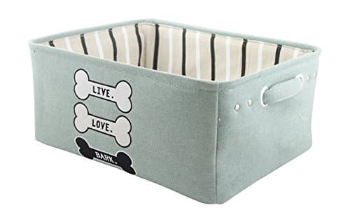 Winifred and Lily Live, Love, Bark-Mint Pet Storage Bins, Medium, PS203