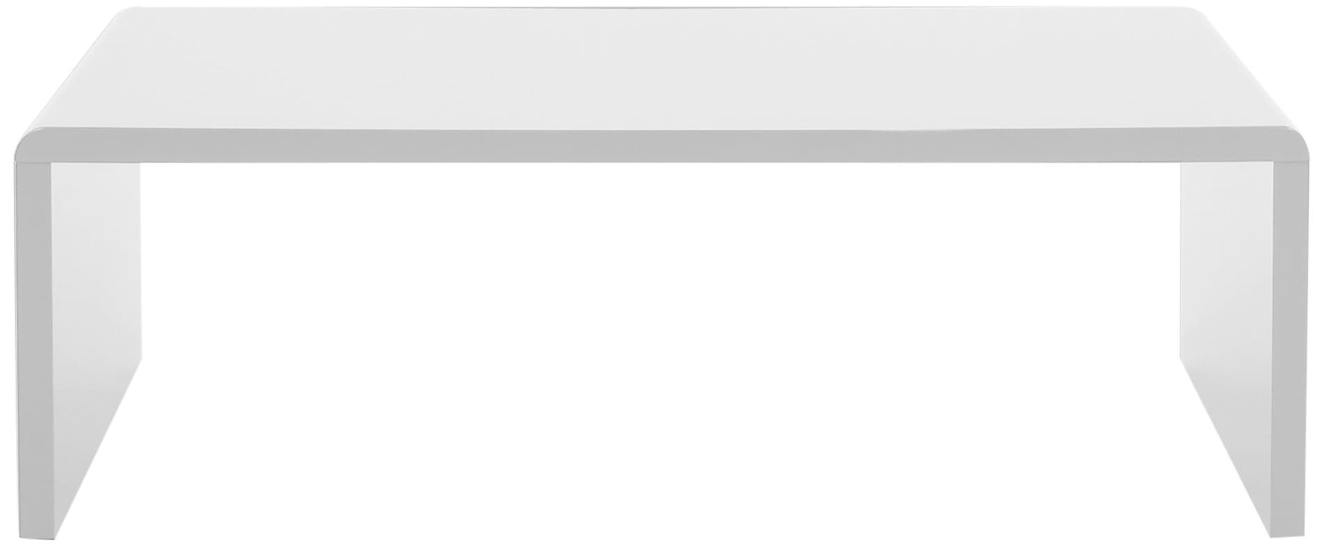 ABC Home Scandinavian Style Coffee Table, White