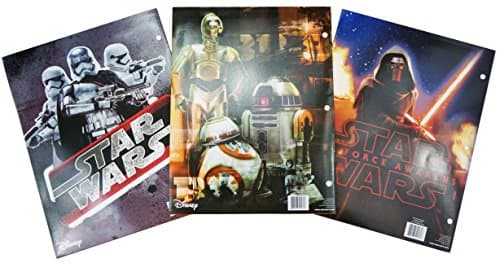 Star Wars Folder Three(3) Pack Bundle