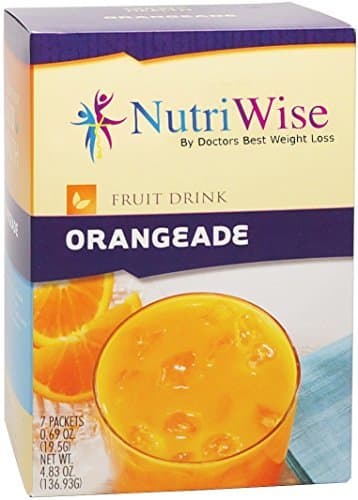 NutriWise - Protein Diet Fruit Drinks - Orangeade (7/box) by NutriWise