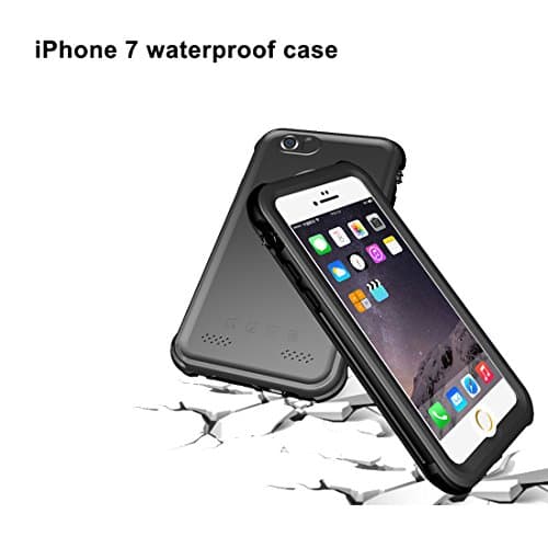 AGGICE Waterproof Case for iPhone 7 Fully Sealed Protection, Protect Screen Anti Impact Anti Scratch, Snow Proof, Dirty Proof, Shock Proof Cover, Case for iPhone 7