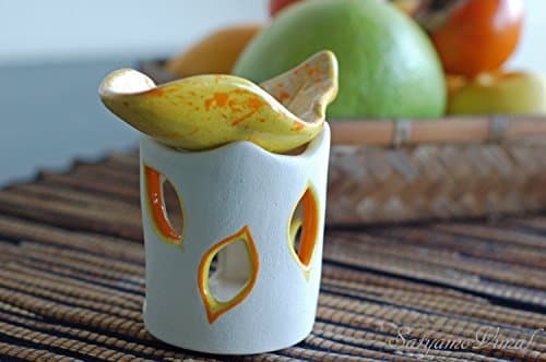 Handmade Leaf Style Room Aroma Diffuser Essential Oil Burner