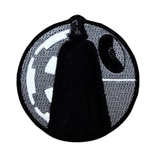 Disney Star Wars Vader Death Star Patch Crest Officially Licensed Iron On Applique