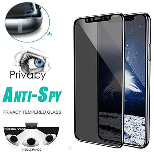 Sansee Privacy Tempered Glass Protector Full Coverage Film For Iphone XS/XS Max/XR