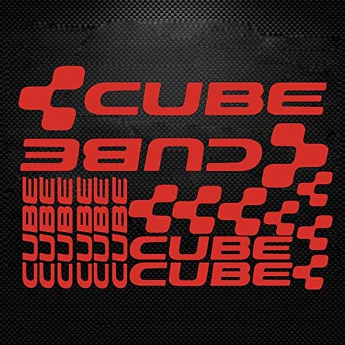 Cube Bicycle Frame Sticker£¬Shimano MTB DH Cycling Road Ride Rack Frame Decals£¬Racing Bike Frame Cut Sticker Vinyl DIY