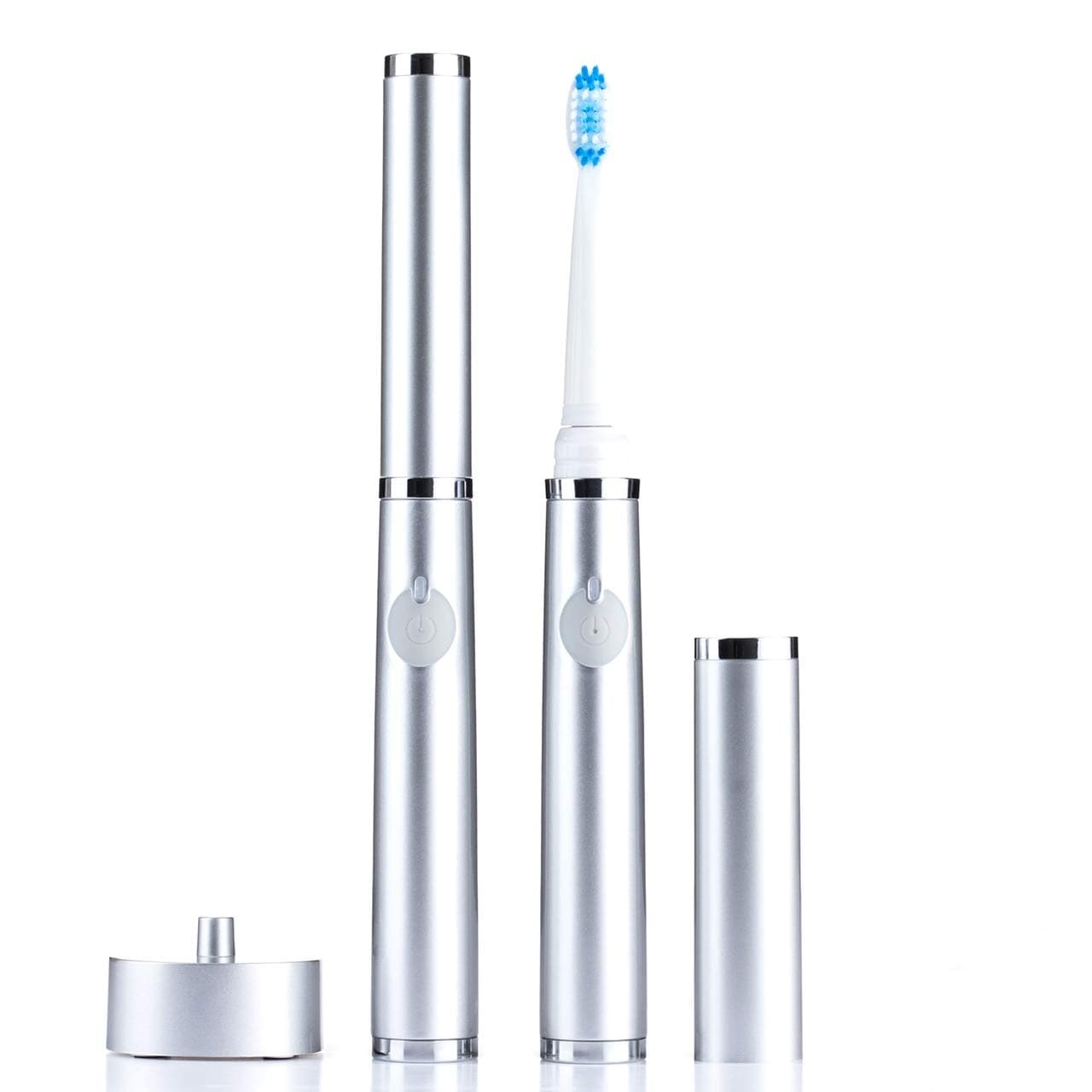 Pro Sonic Toothbrush by Pop Sonic The Ultimate Pro Sonic Toothbrush - Silver