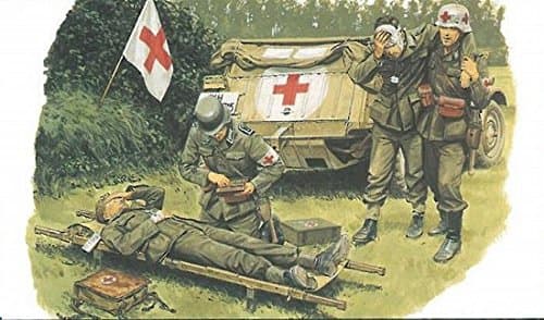 German Medical Troop (4 Figures Set) (1:35)