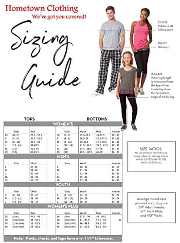 SET: Boxercraft Sherpa Zip Pullover & HTC Garment Guide GIRLS Sizes