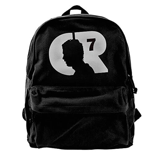 Real Madrid CF Cristiano Ronaldo CR7Canvas Backpack Daypack