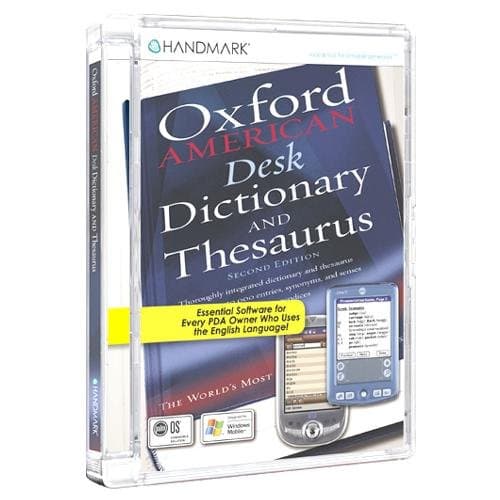 HANDMARK Oxford American Desk Dictionary and Thesaurus